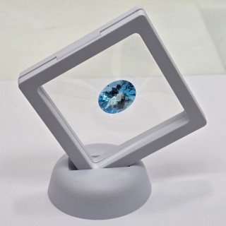 Topazio Azzurro Ovale 20x15mm - 19,78 ct