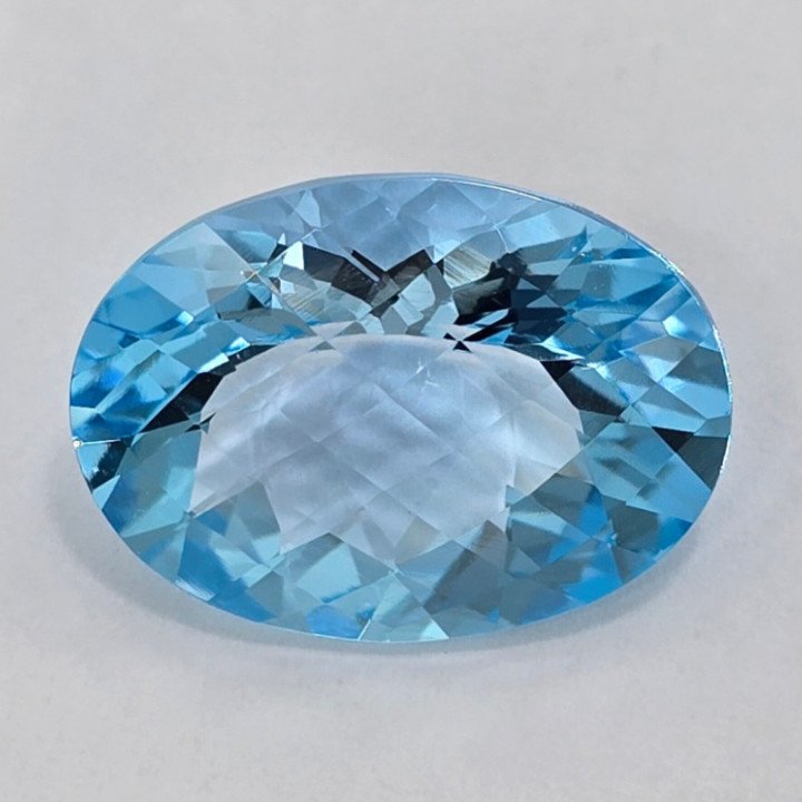 Oval Blue Topaz, 20x15mm - 19.78ct