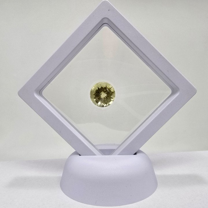 Quarzo Lemon Taglio Rotondo 14 mm - 8,65 ct