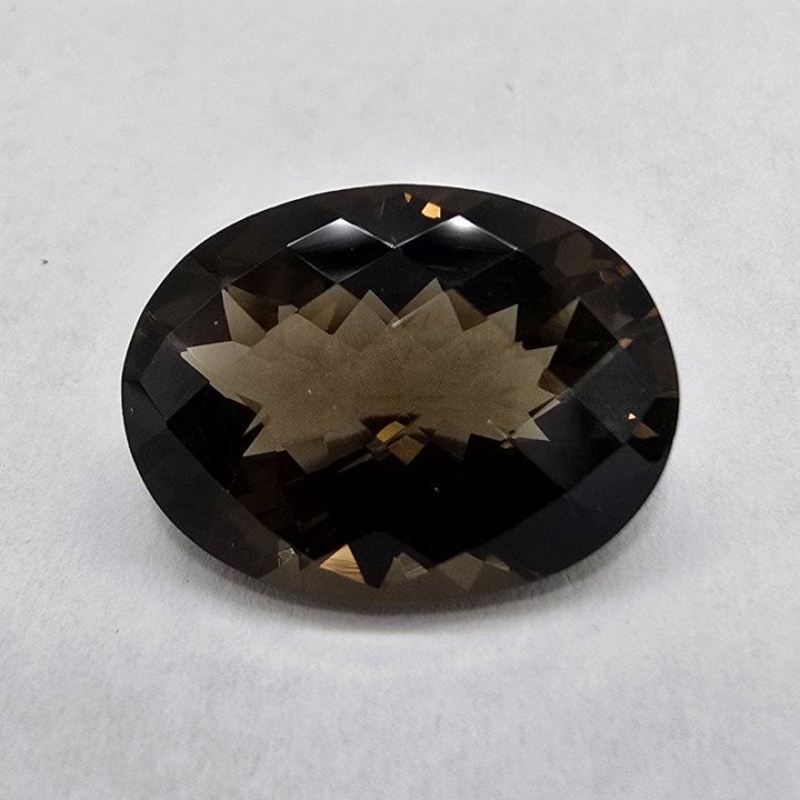 Quarzo Fumè Taglio Ovale 12 x 16 mm - 8