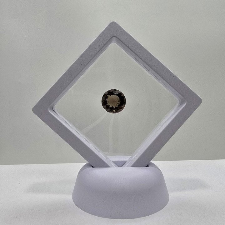 Quarzo Fumé Taglio Rotondo 14 mm - 8,45 ct