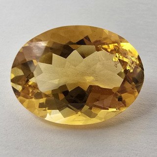 Citrino Taglio Ovale 12 x 16 mm - 7
