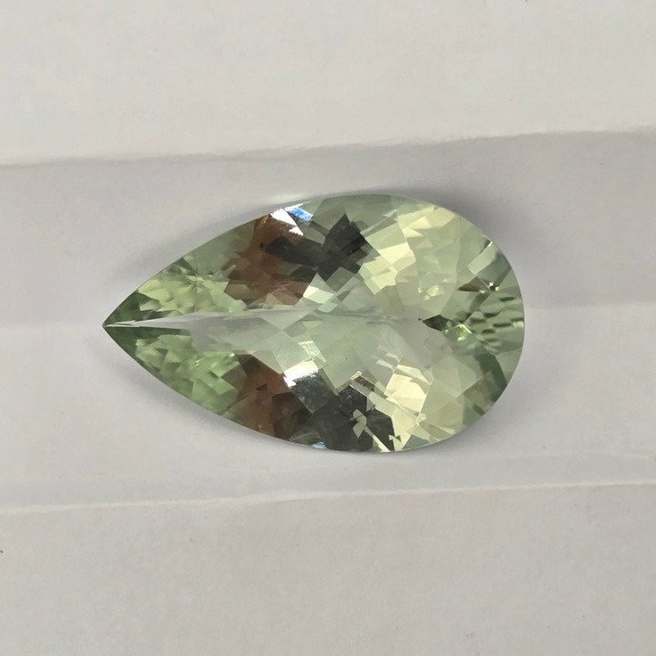 Prasiolite naturale Goccia 15x25mm - 14