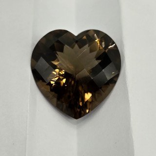 Quarzo Fumè Cuore 20x20mm - 20