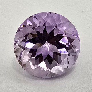 Round-Cut Amethyst 14 mm - 8.95 ct