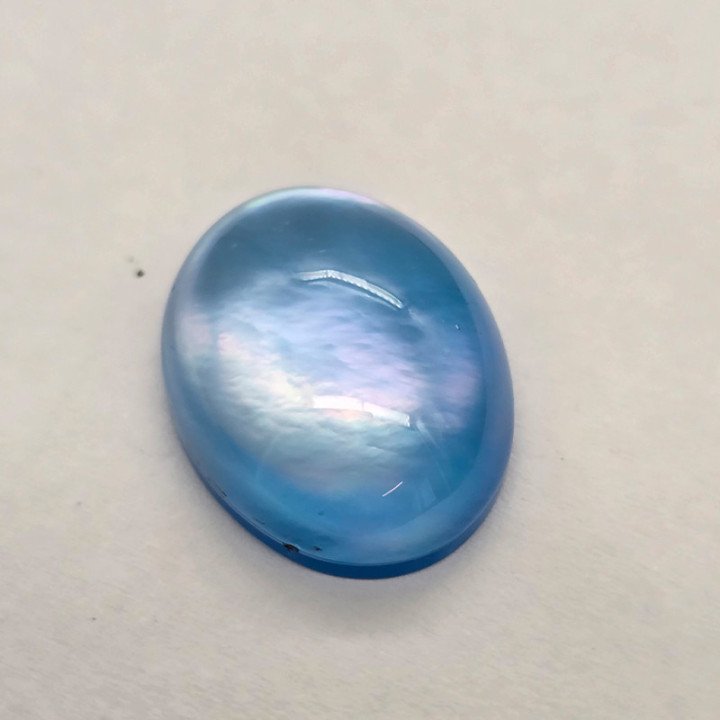 Cabochon-Cut Rock Crystal 15.80 x 21.50 mm - 19.04 ct