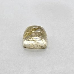 Sugaloaf-Cut Rutilated Quartz 13.85 mm - 14.87 ct