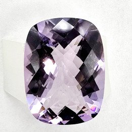 Cushon Cut Amethyst 15x20 mm - 13.78 ct