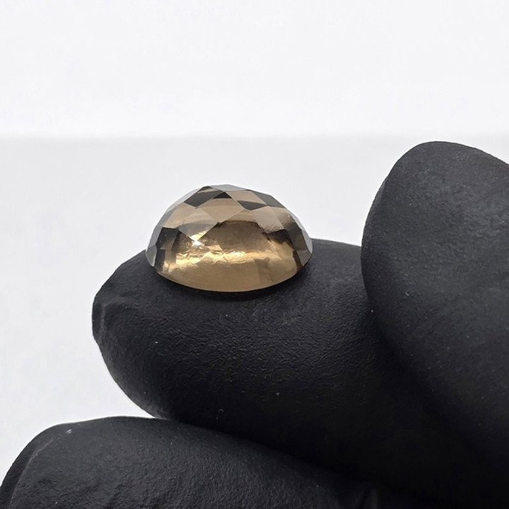 Oval Cut Smoky Quartz 10x14 mm - 6.27 ct