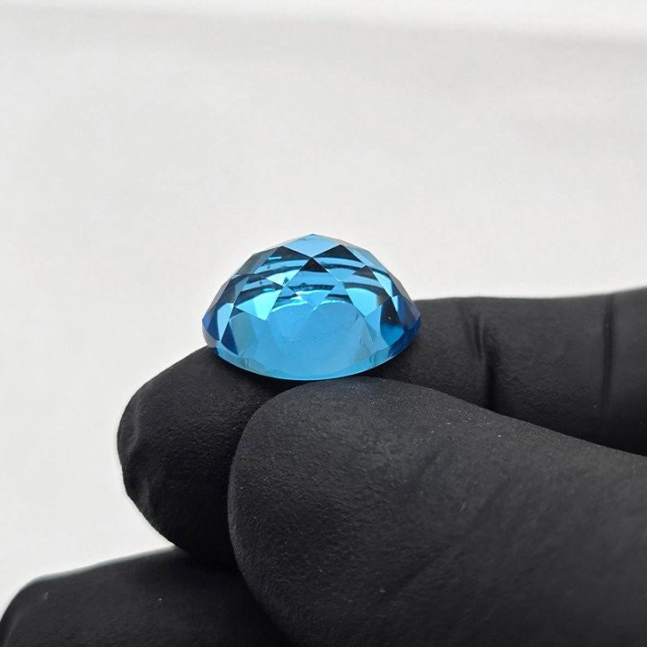 Topazio Azzurro Taglio Marquise 12x16 mm - 12,83 ct