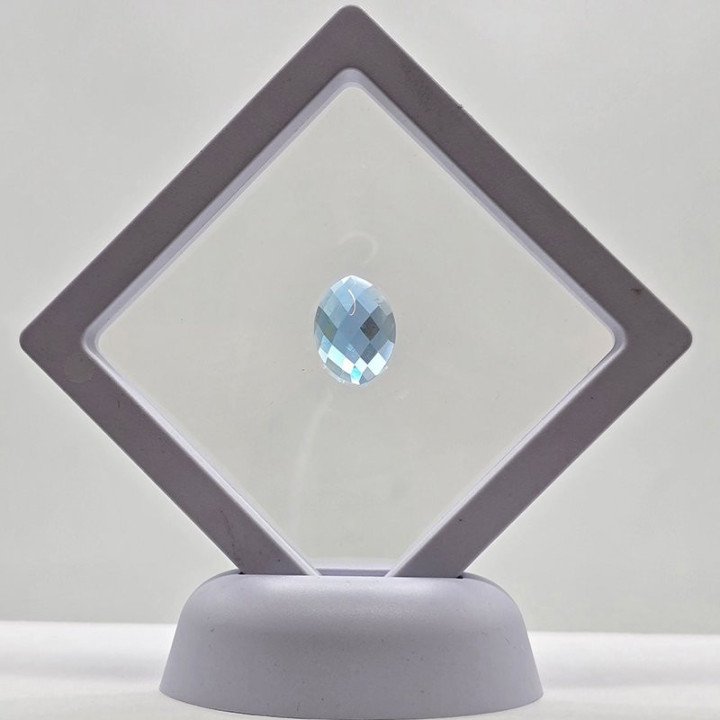 Topazio Azzurro Taglio Marquise 12x16 mm - 12,83 ct