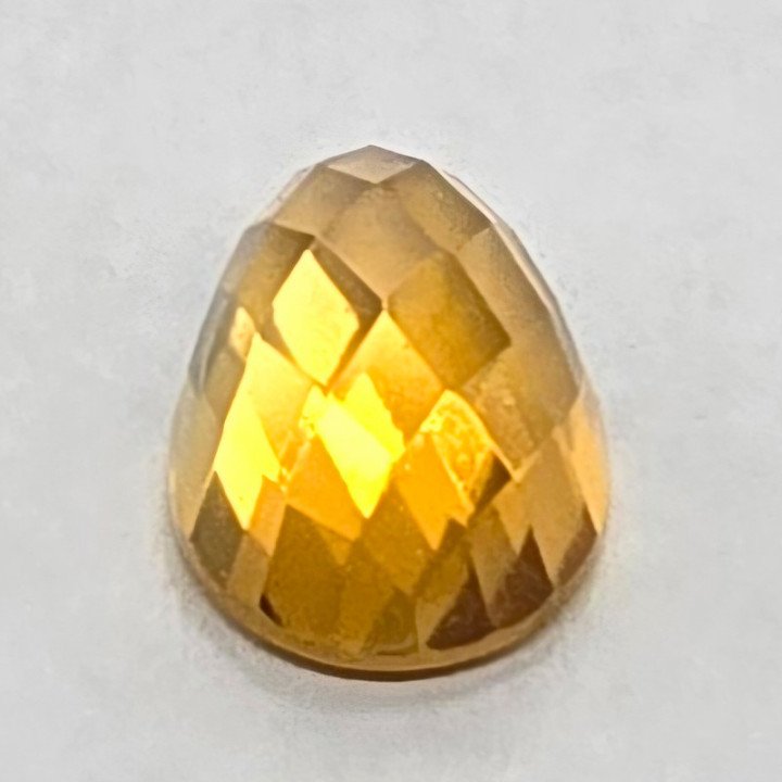 Pear Cut Citrine 10x15 mm - 6.60 ct