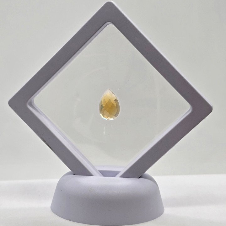 Pear Cut Citrine 10x15 mm - 6.60 ct