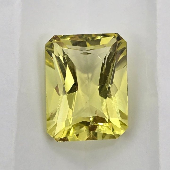 Quarzo Lemon - Taglio:  Radiante -  16x12mm - 9